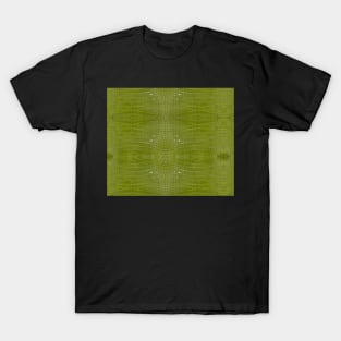 Lime Green Alligator Skin T-Shirt